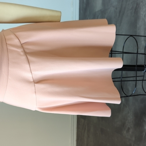 Finders Oblivion One Cold Shoulder Mini Dress Peach S cocktail wedding evening - Picture 6 of 11